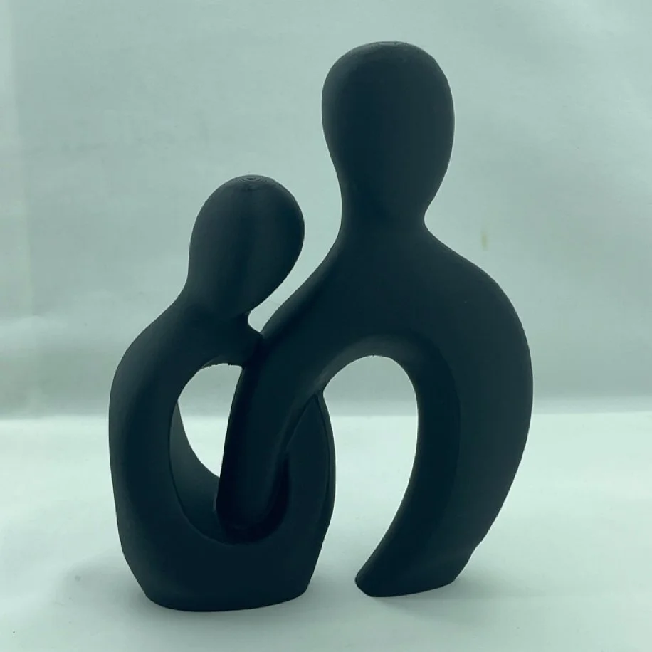 Büyük Modern Çift Figür Dekoru