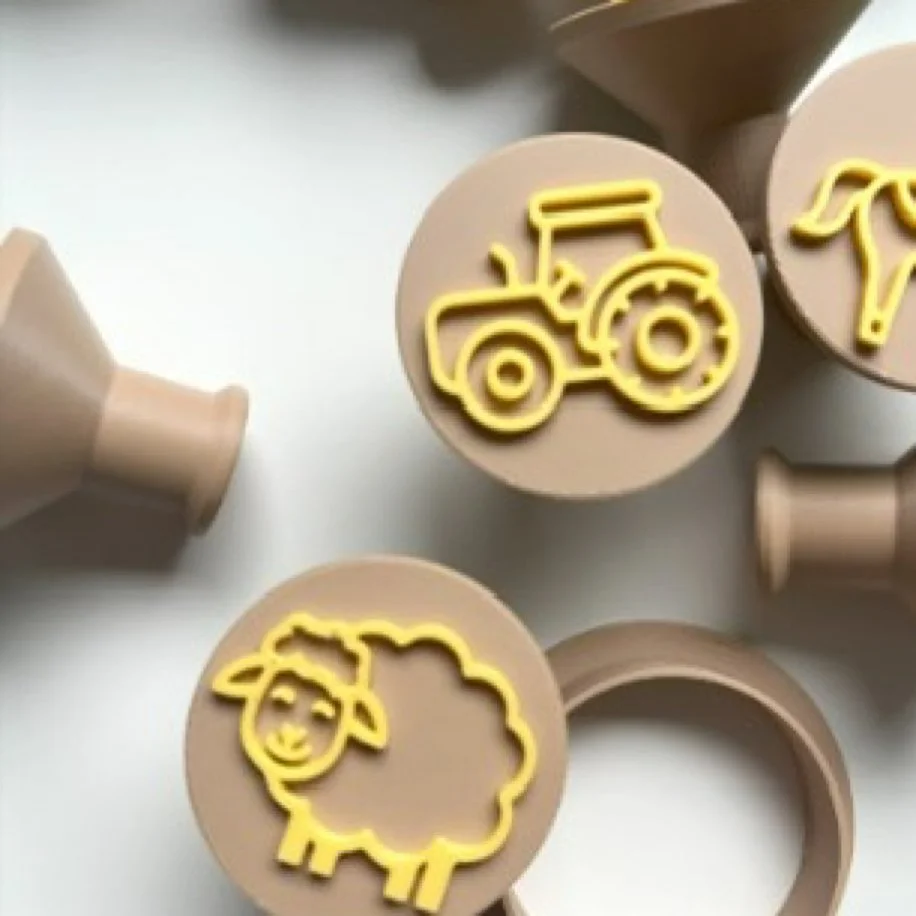 Oyun Hamuru Baskı Damgaları